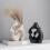 2PCS Elegant Abstract Vase Molds Silicone Texture Silicone-suit 5