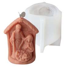 Moules en Silicone de la famille Jesuses, moule en résine,-3