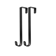 Soporte para coronas atemporal, ganchos de metal resistentes de fácil instalación, tamaño perfecto para colgar elementos decorativos, acabado