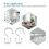 Innovative Shower Curtain Hooks, Satin Nickel Double Glide Hooks with NeverRust Technology, 12-Pack Bathroom Essentials 5