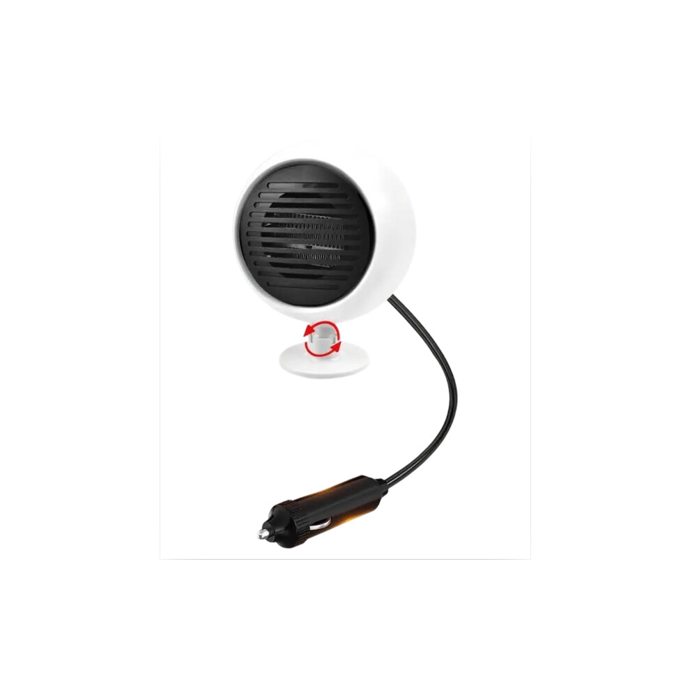 In 1 Car Heater And Cooler, Quick Heating Windshield Defogger For Cars, 360 Degree Rotation, Versatile Functionality, Portable Car Heater With 9128293669658