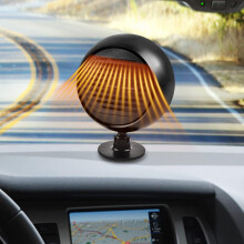 Versatile In-Car Climate Companion, Car Heater With Overheat Protection & Adjustable Air Vent, Ensuring Comfortable Drives In Winter And Summer For