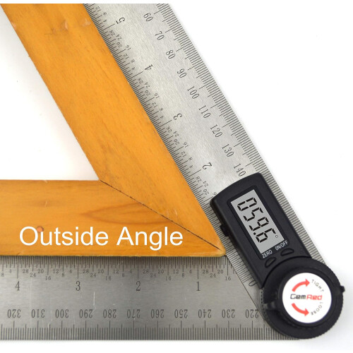Efficient Digital Angle Finder, Protractor For Accurate Miter Saw Cut Angles And Portable Design 2