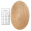 Practical Straw Pad Straw Braided Area Rug for Office-100cm 3