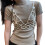 Déclaration perles corps chaîne soutien-gorge bijoux accessoire 1