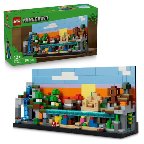 LEGO LEGO Minecraft 21589 Mini Biomes Age 12+ 797pcs
