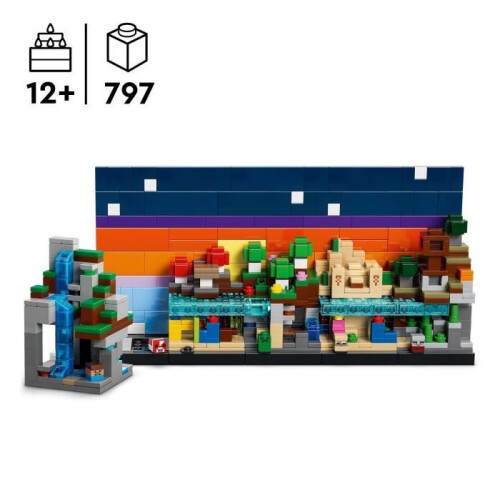 LEGO LEGO Minecraft 21589 Mini Biomes Age 12+ 797pcs 1