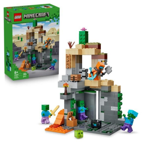LEGO LEGO Minecraft 21587 Zombie Dungeon Age 8+ 284pcs
