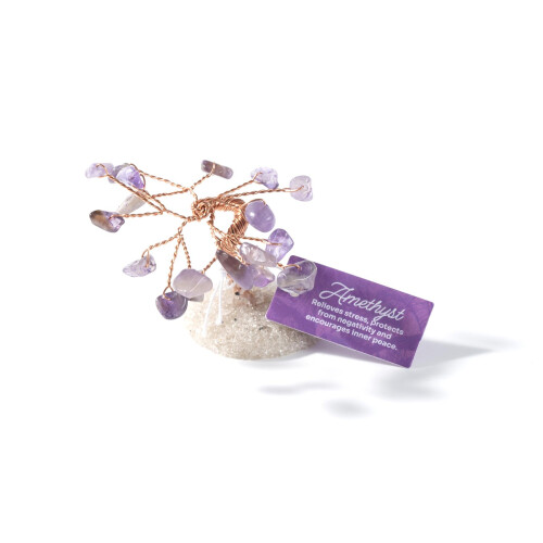 Myga Crystal Tree of Life - Amethyst