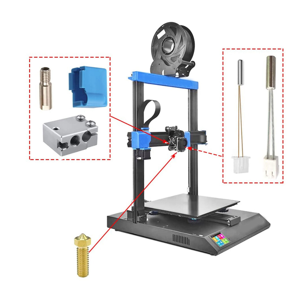 3D-Drucker Hot-End-Düsensatz Extruder 24V Heizrohr