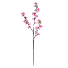 Lifelike Artificial Cherry Blossom, Silk Peach Flowers for Romantic Atmosphere, Vibrant Color Vivid Shape No Maintenance Required, Indoor Outdoor Deco