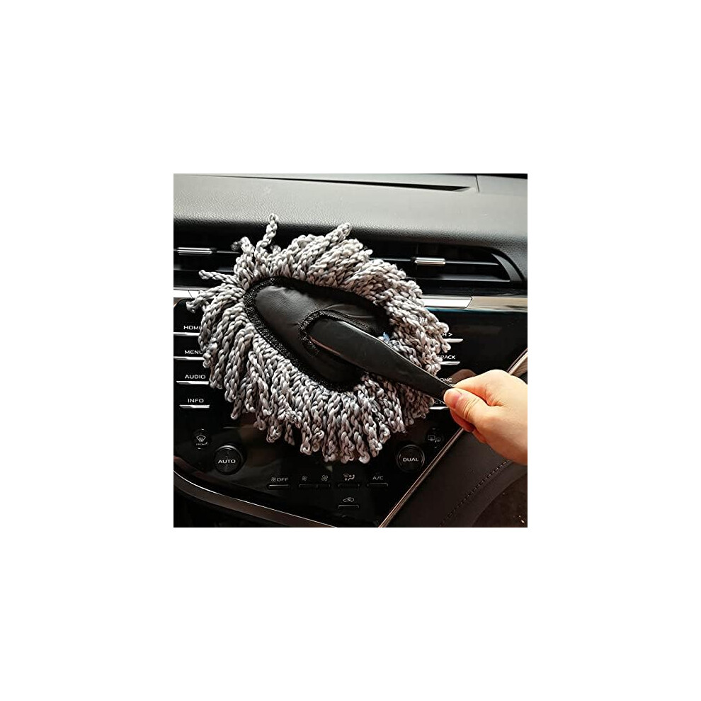 Microfiber Car Duster, Exterior Detailing For Your Auto Duster Exterior With Retractable Handle And Streak Free Cleaning, Soft Microfiber Head 9169997009111