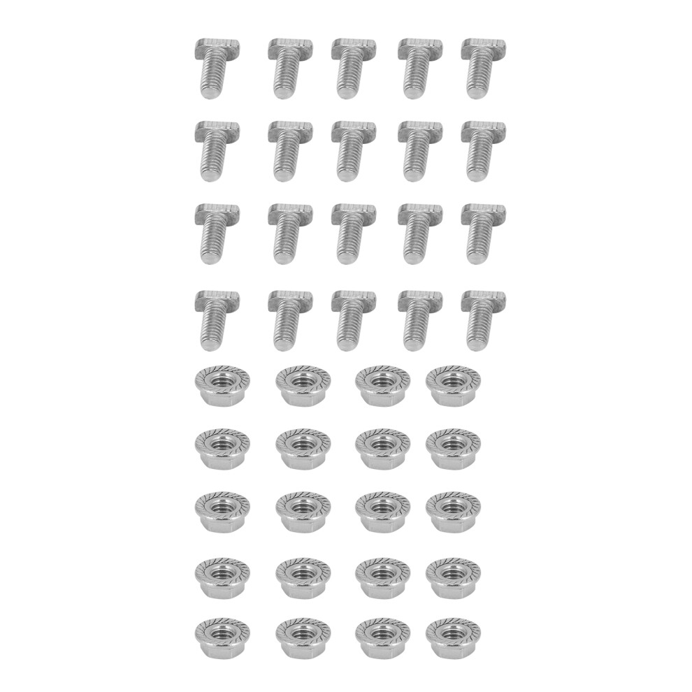 Greenhouse Repair Kit Flanged Bolts M6 Stainless Steel Corrosion Resistant Metal Bolts And Nuts Durable Fasteners For Greenhouse Garden Structure Long 9441426691693