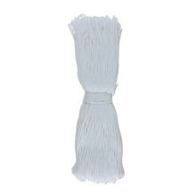 DIY Craft Cord In Natural Cotton, Utility Macrame Cord With White Clothesline Rope High-Strength Cotton String For Garden Hanging And Creative Project