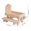Squirrels Mouses Feeding Table Cage-log color Without umbrella 4