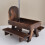 Squirrels Mouses Feeding Table Cage-log color Without umbrella 6
