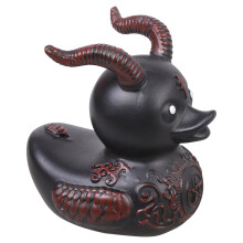 Duckieville Duck Sculpture Handgemaakte Figuur-satan-eend 1