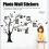 Memory Tree Photo Wall Sticker PVC Black 60x90x2cm 8