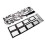Memory Tree Photo Wall Sticker PVC Black 60x90x2cm 11