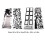 Memory Tree Photo Wall Sticker PVC Black 60x90x2cm 2