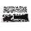 Memory Tree Photo Wall Sticker PVC Black 60x90x2cm 15
