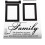 Memory Tree Photo Wall Sticker PVC Black 60x90x2cm 4