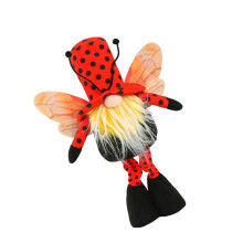 Hommels kabouters Plushie decors, honingbijen kabouters-Rood