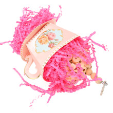 Pink Parrot Foraging Toy for Budgies & Cockatiels - 100% Safe & Fun