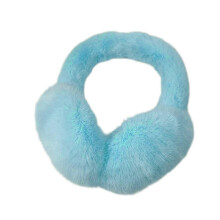 (glacier blue) Women Plush Ear Warmer Comfortable and Foldable Ear Protectors for Travel Daily Use Students Cycling Ear Protectors Purple