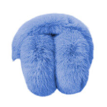 (Denim blue) Women Plush Ear Warmer Comfortable and Foldable Ear Protectors for Travel Daily Use Students Cycling Ear Protectors Purple