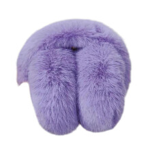 (Purple) Women Plush Ear Warmer Comfortable and Foldable Ear Protectors for Travel Daily Use Students Cycling Ear Protectors Purple