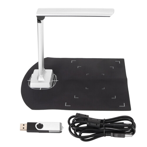 12MP Portable Document Scanner with OCR, A4, Silver 1