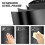 Homcom HOMCOM 2 x 20L Dual Rubbish Bin Kitchen Bin for Recycling and Waste, Black 8