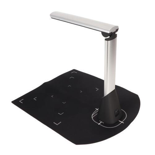 HD Document Scanner For A4 Documents AI Curve Flattening Automatic Correction Real Time Projection Foldable Portable USB Document Camera With Video 2
