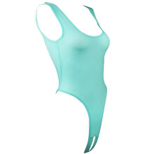 (One size)Women One piece Fishnet See Through Bodysuit Sexy Babydoll Nightwear Swimwear