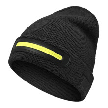 USB Rechargeable Lighted Caps Headlamps Hat Thicken Elastic Warm Knitted Hat LED Headlamps Caps Winter Hat Easy to Use Multicolor