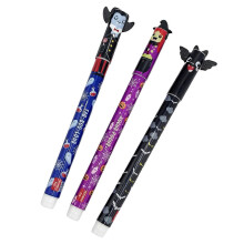 Halloween Themed Witches Bat Pens Durable Plastic Crafting Supplies for Kids Crafts And Home Decorations Multicolor