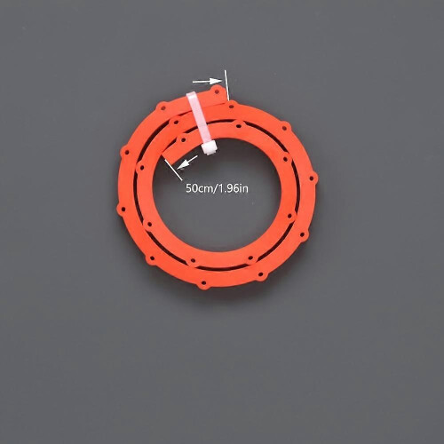 (50cm 19.69inch) 1Pc Woodworking Profiling Strip Flexible Curve Template Adjustable & Fixed Complex Shape Contour Tool Guide Durable Material