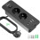 7-in-1 ultra-thin embedded socket with switch, 2USB-A+2USB-C, 20W fast charging, overvoltage protection, for office and home use 1