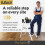 Futura 3 Step White Ladder Heavy Duty Folding Stool 4