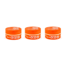 RedOne Orange Aqua Hair Gel Wax Full Force 150ml x3