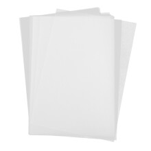 (Translucent) 10Pcs Heat Shrink Sheets DIY Film Sheets Blank Shrink Film Paper Ornaments Printable Crafts Shrink Papers for Card Making