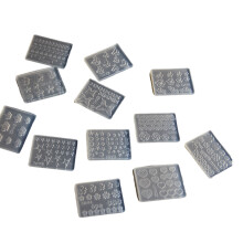 Moules pour Nail Art en Silicone, ensemble de gouttes de Gel