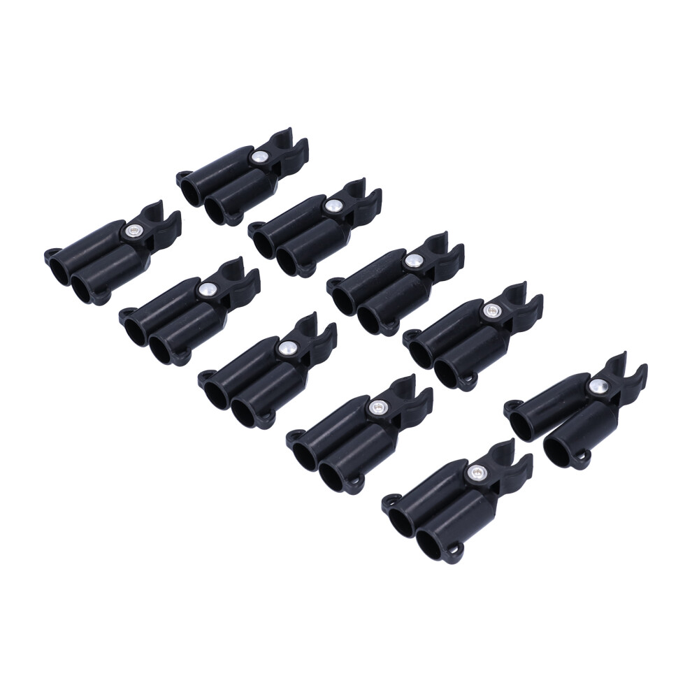 Set Of 10 Garden Support Clips A-Type Connecting Joints 11Mm Inner Diameter 4111378814642