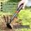 Handy Garden Companion, Χειροκίνητη τσάπα κήπου με μεταλλική κεφαλή για χαλάρωση και 5