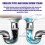 Pipe Unblocking Powder Kitchen Sink Toilet Drain-2 cans 7