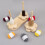 Quilting & Sewing Thread Spools Wood Thread Rack Holder-biaxial 6