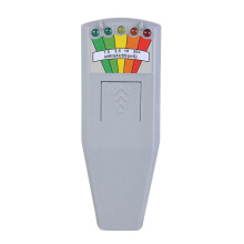 (White) 5 LED Meter 5 Scales Magnetic Field Monitors Hunting Equipment Portable Magnetic Field Detector for Home Office  White