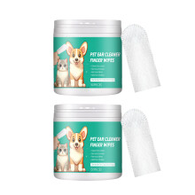 Pet Ear Cleansing Wipes Comforting Ear Cleanser Wipes-2 cans