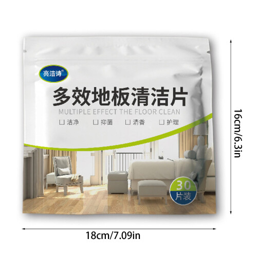 Floor Cleaner Sheets Toilet Cleaner Tablets Floor-Yellow 1